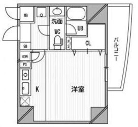 インボイス難波南レジデンスの物件間取画像